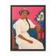 African American Folk Artist Ray Tillman Black Americana Giclee on Canvas Framed