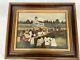African American Framed J. DOUCET PSALMS 30 Black Folk Art Church Baptism Water