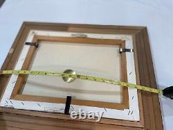 African American Framed J. DOUCET PSALMS 30 Black Folk Art Church Meal On Ground