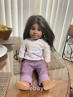 African American Girl DOLL JLY #50 Black Hair Dark Skin