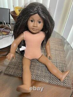 African American Girl DOLL JLY #50 Black Hair Dark Skin with Clothes