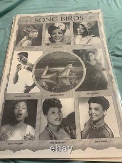 African American Historical Prints 8X17 Sealed In Plastic. 9 Beautiful Prints