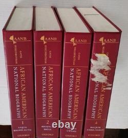 African American National Biography 4-Volume Set Oxford African American Hist