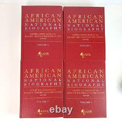 African American National Biography Vols 1 through 8 Hardcover 2008 History