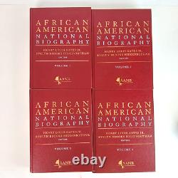 African American National Biography Vols 1 through 8 Hardcover 2008 History