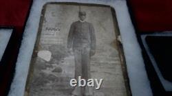African American PHOTO 3 LOT Black Man Cabinet Card /TIN/ CLINTON TENNESSE