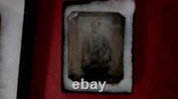 African American PHOTO 3 LOT Black Man Cabinet Card /TIN/ CLINTON TENNESSE