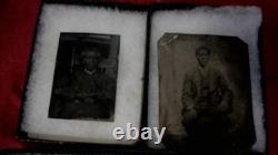African American PHOTO 3 LOT Black Man Cabinet Card /TIN/ CLINTON TENNESSE