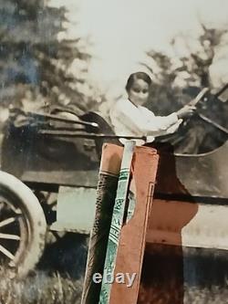 African American Photo BLACK WALLSTREET PRETTY LADY CAR TULSA OKLAHOMA