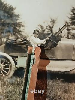 African American Photo BLACK WALLSTREET PRETTY LADY CAR TULSA OKLAHOMA