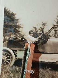 African American Photo BLACK WALLSTREET PRETTY LADY CAR TULSA OKLAHOMA