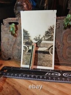 African American Photo BLACK WALLSTREET PRETTY LADY CAR TULSA OKLAHOMA