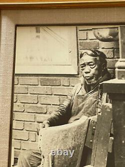African American Photograph Portrait Urban Street Black Americana Vintage Unique
