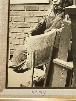 African American Photograph Portrait Urban Street Black Americana Vintage Unique