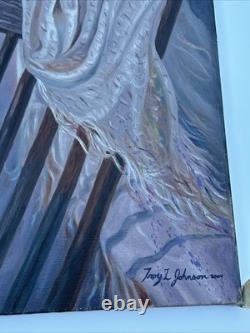 African American Portrait Large Black Woman Female Window Landscape Troy Johnson
