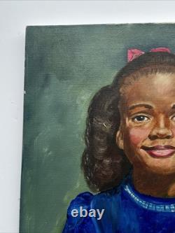African American Portrait Painting Black Family Children Doll Kids Ken Bell 24