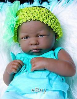 African American Reborn Baby Girl, Biracial Reborn Doll, black lives matter