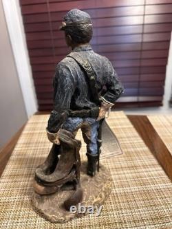 African American Union Soldier Buffalo Soldier Black Cavalrymen 11 Inches Tall