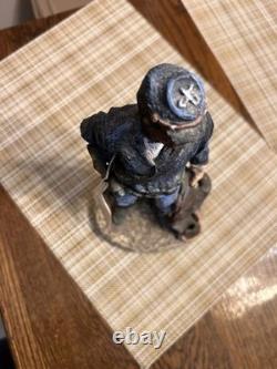 African American Union Soldier Buffalo Soldier Black Cavalrymen 11 Inches Tall