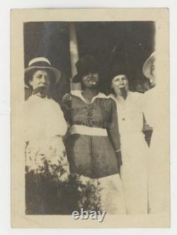 African American, White Women Cucumbers in Mouth 1910 Naughty Bad Black Women