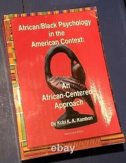 African/Black Psychology in the American Context