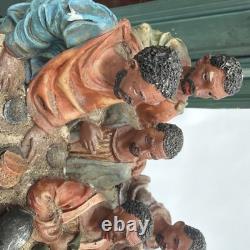 African american black jesus last supper
