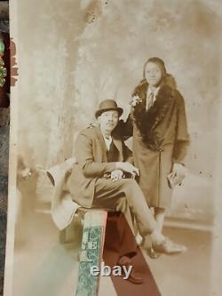 African american photo BLACK WALLSTREET LOVELY COUPLE TULSA OKLAHOMA