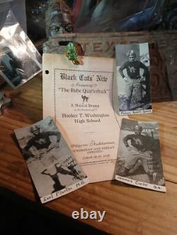 African american school 1928 Black Cat Nite BTW High School Houston Texas
