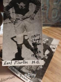 African american school 1928 Black Cat Nite BTW High School Houston Texas