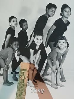 African american school Rare Colored Students DANCE TEAM