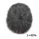 Afro Curl Mens Toupee Hairpiece Swiss Lace Front African American Hair Unit