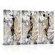 Aiqiulvyo 3 Piece African American Wall Art Abstract Black Women Dancing Pict