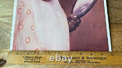 Alfred Leete Crying Black Baby African American Poster Print 1976 Extremely Rare