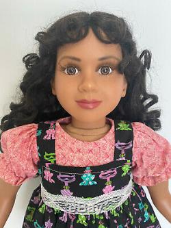 Allison 23 My Twinn doll with outfit, African American, curly black hair
