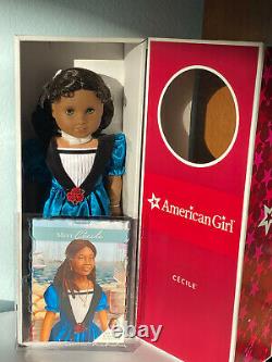 American Girl 18 Cecile Doll NEW NRFB Retired! Complete with Book