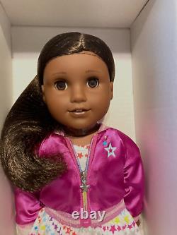 American Girl 2020 Truly Me 80 Doll 18 & Book BRN Eyes TEXTURED BLK HR DRK SKN