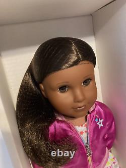 American Girl 2020 Truly Me 80 Doll 18 & Book BRN Eyes TEXTURED BLK HR DRK SKN