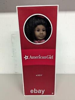 American Girl ADDY Doll Long Black Hair, Brown Eyes, Outfit & Box