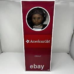 American Girl Cecile 18 Inch Doll New In Box With Book