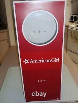 American Girl Cecile Rey 18 Doll With Box & Meet Accessories Retired MINT