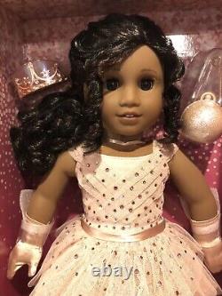 American Girl Doll 2021 African American Winter Princess Swarovski Crystal NEW