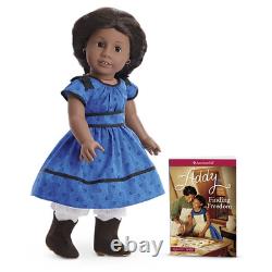 American Girl Doll Addy Walker 18 In Doll and Book BeForever Retired New