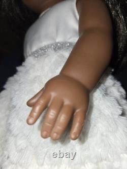 American Girl Doll Just Like You African American Long Hair Black Truly Me #80