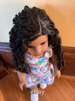 American Girl Truly Me Doll #67 Black Brown Curly Hair Brown Eyes