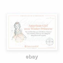 American Girl Winter Princess Doll 2021 NEW Brown Eyes Swarovski Holiday NIB