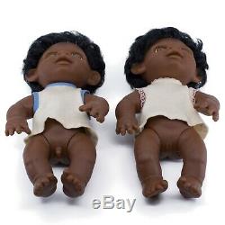 Anatomically Correct DAM Norfin Troll African American Black Dolls Baby Boy Girl