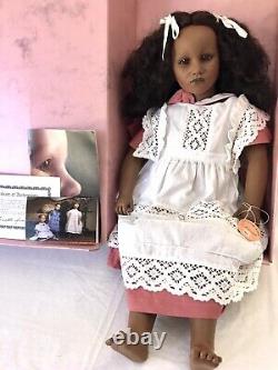Annette Himstedt 27 Fatou Black Barefoot Children Series Doll Made in Spain