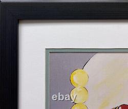 Annie Lee All that Glitter NEW FRAMED African American ART Black Beauty Salon