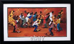 Annie Lee Dance Marathon NEW Custom FRAMED African American ART Black BLM