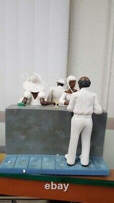 Annie Lee Figurine White Tie Only Scene Two/African American Art/Black Americana